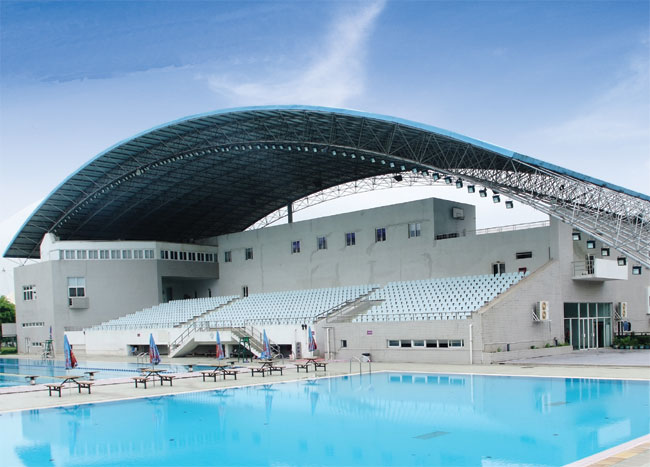 邳州游泳馆网架